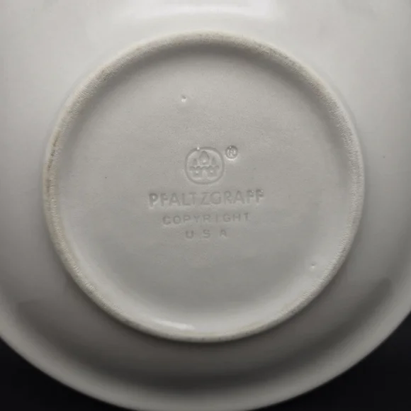 Pfaltzgraff Canyon Ridge-Brown, Olive & Blue Bands -Set of 2 Salad Plates-8" - Picture 5 of 6